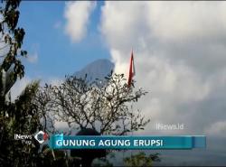 Kembali Erupsi, Status Gunung Agung Siaga