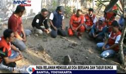 Refleksi 12 Tahun Gempa 5,9 SR, PMI Berdoa di Makam Korban Tak Dikenal