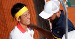 Sempat Tertinggal, Nishikori Susah Payah Melaju ke Putaran Selanjutnya