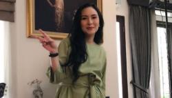 Sambut Lebaran, Tina Astari Sekeluarga Siapkan Baju Tema Pastel