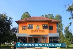 Pascapenggerebekan Densus 88, Gedung FISIP Universitas Riau Sepi