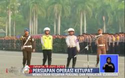 Amankan Idul Fitri, TNI-Polri Gelar Apel Ketupat