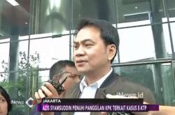 Aziz Syamsuddin Diperiksa KPK terkait e-KTP