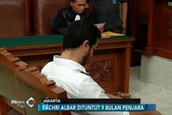 Aktor Fachri Albar Dituntut 9 Bulan Penjara terkait Narkoba