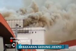 Penyebab Kebakaran di Gedung JIExpo Kemayoran Diduga akibat Mesin Las