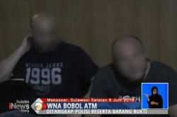 Polisi Gerebek 2 WNA Pembobol ATM dengan Teknik Skimming