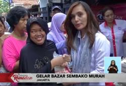 Perindo Gelar Bazar Sembako Murah dan Bagikan Takjil