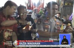Polres Gowa Temukan Makanan Kedaluwarsa di Gowa