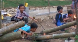 Jelang Lebaran, Warga Gunungkidul Adakan Pesta Meriam Bambu