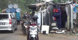 Bus Pemudik Tabrak Tebing di Pemalang, 3 Orang Luka-Luka 