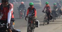 Pemudik Asal Solo Ini Pulang Kampung Menggunakan Sepeda