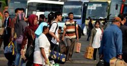 Pengamanan Armada Mudik, Pengawasan Bus di Terminal Purbaya Diperketat