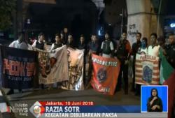 Razia SOTR, Polisi Amankan Bendera dan Obat-Obatan Terlarang