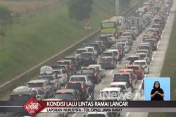 Tol Cipali sejak Pagi Macet Belasan Kilometer di Km 73<