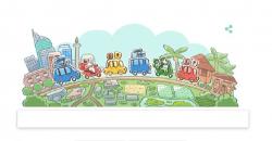 Potret Mudik 2018 Hiasi Google Doodle Hari Ini