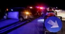 Mengantuk, Minibus Pemudik Terguling di Tol Fungsional Solo-Ngawi