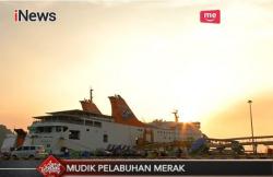 H-2 Lebaran, Kepadatan di Pelabuhan Merak Mulai Terurai