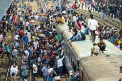 Suasana Mudik di Asia, Jumlah Pemudik Bangladesh Kalahkan Indonesia