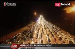 Kendaraan Menumpuk di Tol Palimanan, Petugas Buka 19 Gardu