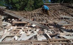 Foto-Foto Kerusakan Dampak Gempa Berkekuatan 4,8 SR di Sumenep