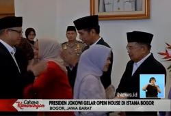 Jokowi Gelar Open House di Istana Bogor