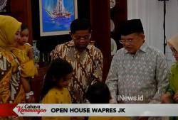Setelah Jokowi, JK Gelar Open House di Rumah Dinas Wapres