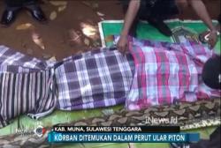 Hilang Sehari, Wanita 54 Tahun Ditemukan dalam Perut Ular Piton