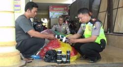 Balon Udara Berisi Petasan Jatuh dan Meledak, 2 Rumah Rusak