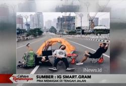Warga Manfaatkan Jakarta Lengang untuk Selfie Unik, Begini Hasilnya