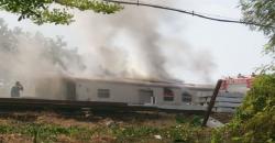 Kronologi Gerbong Pembangkit KA Gajayana Terbakar di Stasiun Nganjuk