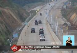 Begini Kondisi Arus Mudik di Jalur Tol Fungsional pada H+ Lebaran