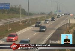 H+3 Lebaran, Arus Mudik di Ruas Tol Cipali Ramai Lancar