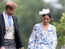 Hadiri Pernikahan Sepupu Pangeran Harry, Gaun Meghan Markle Dikritik