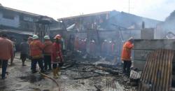 Sedang Ditinggal Mudik, 3 Rumah di Pondok Bambu Ludes Terbakar