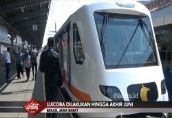 PT Railink Uji Coba Kereta Bandara Rute Stasiun Bekasi-Bandara Soetta