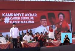 Cagub-Cawagub Jatim Gelar Kampanye Akbar Terakhir