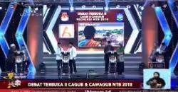 4 Paslon Cagub NTB Adu Program Pembangunan Berbasis Daerah