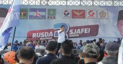 Rusda-Sjafei Tunjukkan Komitmen Politik, Bukan Sekadar Janji