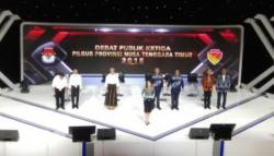 Debat Terakhir, Cagub dan Cawagub Tegaskan Komitmen Pembangunan NTT