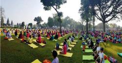 International Yoga Day di Candi Prambanan Akan Jadi Event Tahunan