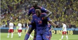 Babak I: Yerry Mina Cetak Gol, Timnas Kolombia Ungguli Polandia