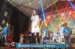 Konser Nella Kharisma di Purworejo Diwarnai Kericuhan Penonton