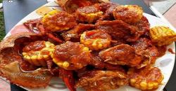 Lezatnya Kepiting Saus Padang Jagung Manis, Intip Resepnya