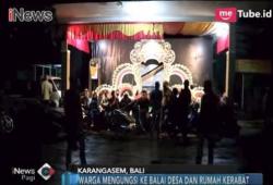 Ribuan Warga Sekitar Gunung Agung Kembali Mengungsi