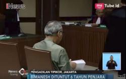 Dituntut 6 Tahun Penjara, Dokter Bimanesh Keberatan