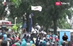 Demo Ada Kecurangan, Massa Pendukung Paslon No 2 Kolaka Nyaris Ricuh