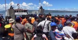 Keluarga Korban Dibawa ke Lokasi Titik Penemuan KM Sinar Bangun