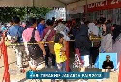 Hari Terakhir Jakarta Fair, Diramaikan Artis Ibu Kota dan Diskon Besar-Besaran