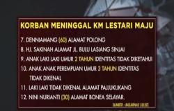 Tewaskan 12 Penumpang, Ini Penyebab Kapal Feri Lestari Maju Tenggelam