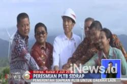 Resmikan PLTB Sidrap, Jokowi Merasa seperti di Belanda
